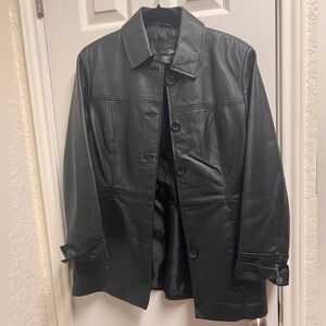 Like new leather jacket, women’s small, by East 5th